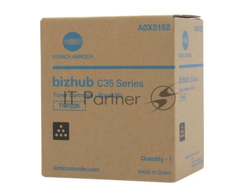 Картридж лазерный Konica-Minolta bizhub C35/C35P черный TNP-22K