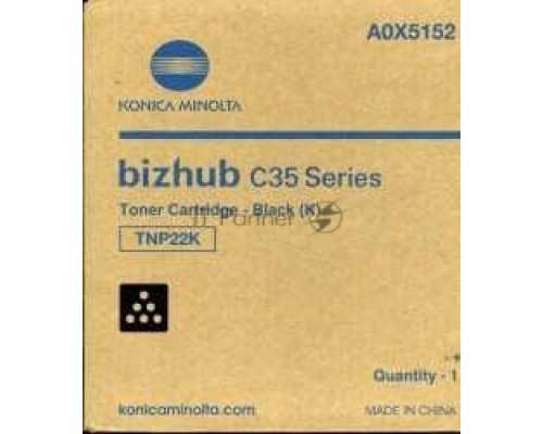Картридж лазерный Konica-Minolta bizhub C35/C35P черный TNP-22K