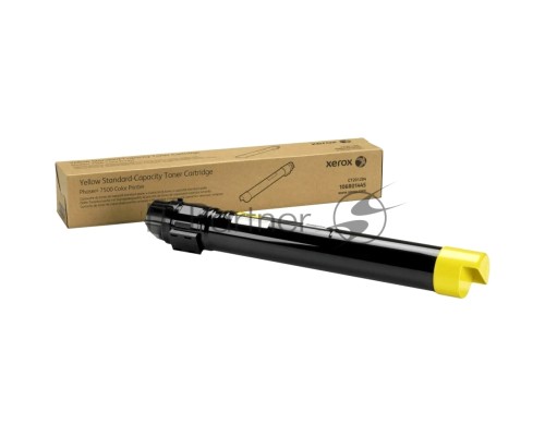 Картридж лазерный XEROX 106R01445 желтый для Phaser 7500 (17800 стр.)(Channels)