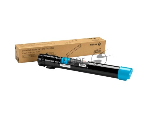 Картридж лазерный XEROX 106R01443 голубой для Phaser 7500 (17800 стр.)(Channels)