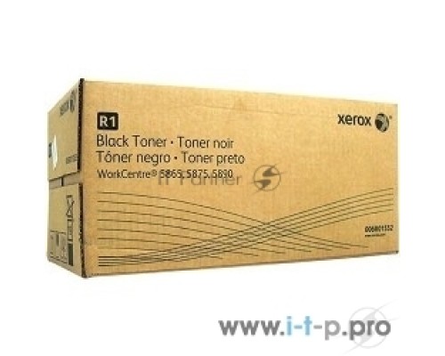 Картридж лазерный черный XEROX WC 5865/5875/5890  (+ бункер)