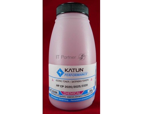 Тонер HP CP2020/2025/CM2320 Magenta, химический (фл.80г.) Katun фас. России