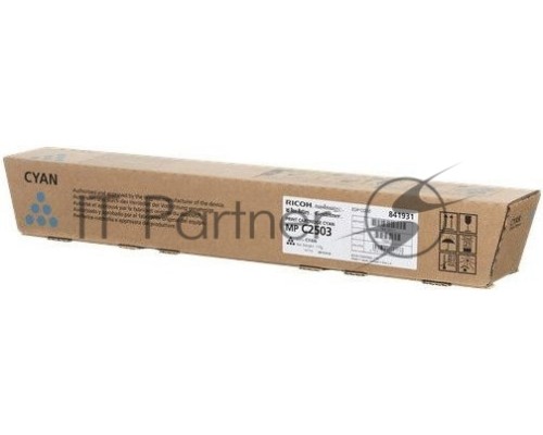 Картридж лазерный Ricoh тип MPC2503 голубой для Ricoh Aficio MP C2003SP/C2503SP/C2003ZSP/C2503ZSP/C2011SP 5500 отпечатков