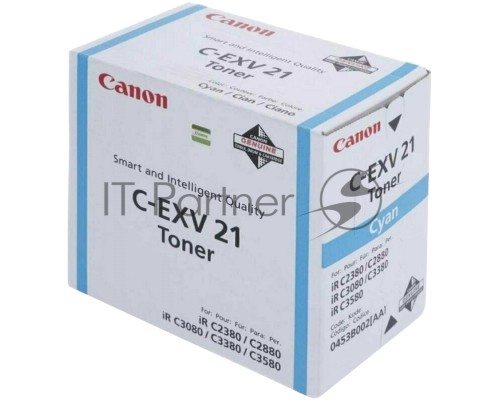 Картридж лазерный Canon C-EXV21 0453B002 голубой (14000 стр.) для Canon IRC2880/3380/3880