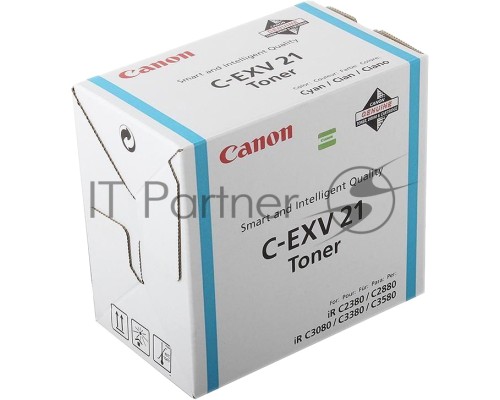 Картридж лазерный Canon C-EXV21 0453B002 голубой (14000 стр.) для Canon IRC2880/3380/3880