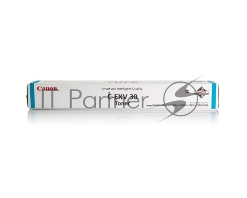 Картридж лазерный CANON C-EXV30 TONER C EUR голубой (54000 стр.) для Canon imageRUNNER C9000, C9060, C9065, C9070