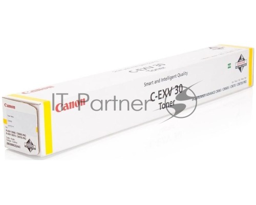 Картридж лазерный CANON C-EXV30 желтый (54000 стр.) для Canon imageRUNNER C9000, C9060, C9065, C9070