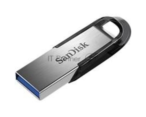 Флеш диск Sandisk 128Gb Cruzer Ultra Flair SDCZ73-128G-G46 USB3.0 серебристый/черный