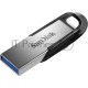 Флеш диск Sandisk 128Gb Cruzer Ultra Flair SDCZ73-128G-G46 USB3.0 серебристый/черный