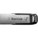 Флеш диск Sandisk 128Gb Cruzer Ultra Flair SDCZ73-128G-G46 USB3.0 серебристый/черный