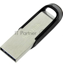 Флеш диск Sandisk 64Gb Cruzer Ultra Flair SDCZ73-064G-G46 USB3.0 серебристый/черный