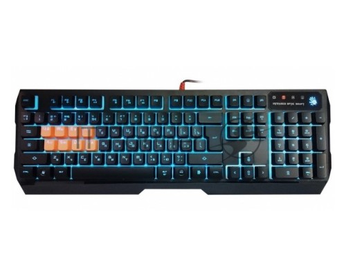 Клавиатура A4Tech Bloody B188 черный USB Multimedia Gamer LED