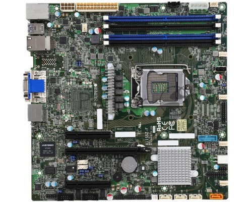 Материнская Плата SuperMicro MBD-X11SSZ-F-O Soc-1151 iC236 mATX 4xDDR4 4xSATA3 SATA RAID i210AT/219LM 2хGgbEth Ret Материнская Плата SuperMicro MBD-X11SSZ-F-O Soc-1151 iC236 mATX 4xDDR4 4xSATA3 SATA RAID i210AT/219LM 2хGgbEth Ret