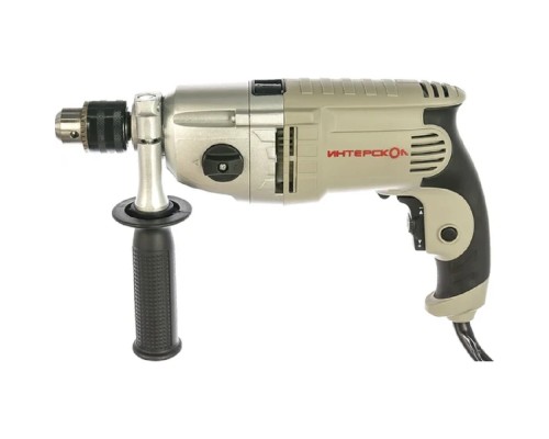 [Дрель, Шуруповерт] ИНТЕРСКОЛ ДУ-13/810ЭР дрель ударная [150.1.3.00] {810Вт,ВЗП-13мм,2000о/м,32000уд/м,2 режим,3.2кг}