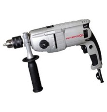 ИНТЕРСКОЛ ДУ-13/820ЭР дрель ударная [148.1.3.00] {810Вт,ЗВП 13мм,2000о/м,32000уд/м,2 режим,2.6кг}