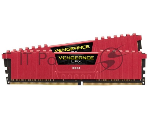 Модуль памяти Corsair DIMM DDR4 2x8Gb 3200MHz CMK16GX4M2B3200C16R RTL PC4-25600 CL16 288-pin 1.35В