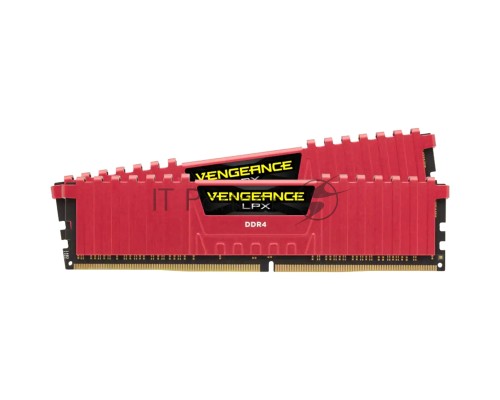 Модуль памяти Corsair DIMM DDR4 2x8Gb 3200MHz CMK16GX4M2B3200C16R RTL PC4-25600 CL16 288-pin 1.35В