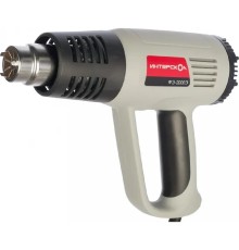 ИНТЕРСКОЛ ФЭ-2000Э Фен строительный [192.0.1.00] {2000Вт, 80-600 °С,поток 300-500л/мин, 0.8кг}