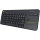 Клавиатура 920-007147 Logitech Keyboard K400 Wireless Touch Plus USB RTL 