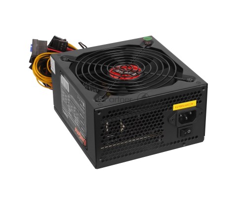 Блок питания 500W Exegate 500PPX RTL, ATX, black, active PFC, 12cm, 20+4pin/4pin/PCI-E/4*IDE/5*SATA