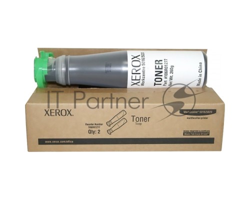 Тонер-картридж набор из 2 Xerox 106R01277 черный для Xerox WC 5020/5016 (2 х 6300 стр)(Channels)