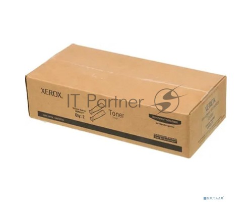 Тонер-картридж набор из 2 Xerox 106R01277 черный для Xerox WC 5020/5016 (2 х 6300 стр)(Channels)