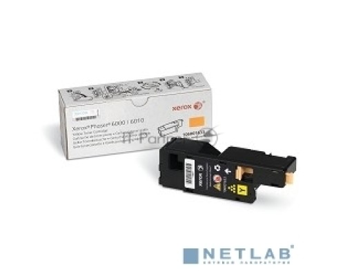 Картридж лазерный Xerox 106R01633 желтый для Xerox Ph 6000/6010N/WC 6015 (1000 стр.)(Channels)