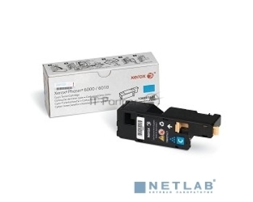 Картридж лазерный Xerox 106R01631 голубой для Xerox Ph 6000/6010N/WC 6015 (1000 стр.)(Channels)