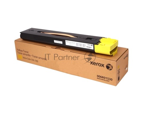 Картридж лазерный XEROX 006R01530 желтый для Colour 550/560 (34 000 отпечатков){GMO}