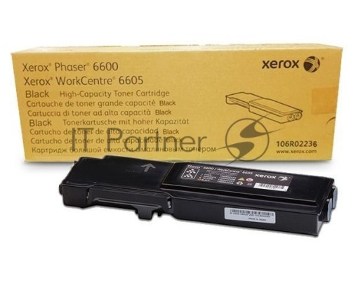 Картридж лазерный Xerox 106R02236 черный для Xerox Phaser 6600/WC 6605 (8000 стр) (Channels)