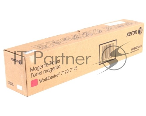 Картридж лазерный XEROX 006R01463 пурпурный (DMO Sold) для Xerox WC7120 (15K) {GMO}