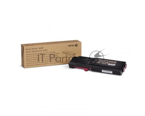 Картридж лазерный XEROX 106R02234 пурпурный для XEROX Phaser 6600/WC 6605 (6000 стр)(Channels)