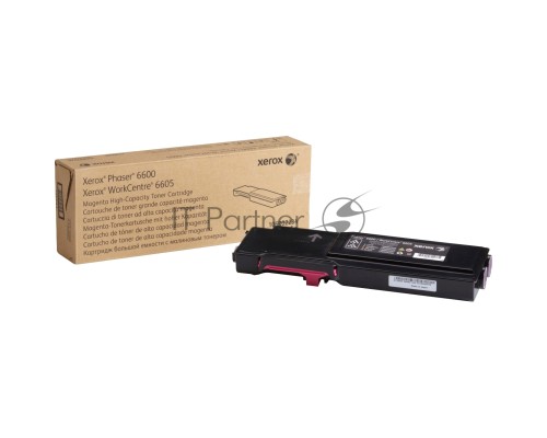 Картридж лазерный XEROX 106R02234 пурпурный для XEROX Phaser 6600/WC 6605 (6000 стр)(Channels)