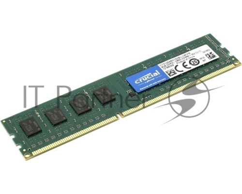 Модуль памяти Crucial DIMM DDR3L 4Gb 1600MHz CT51264BD160B RTL PC3-12800 CL11 240-pin 1.35В