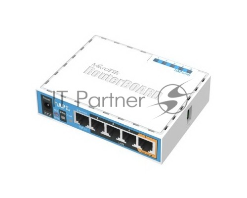 Роутер MikroTik RB952Ui-5ac2nD 2.4+5 ГГц, 802.11a/b/g/n/ac, MIMO 2x2, 5x Ethernet