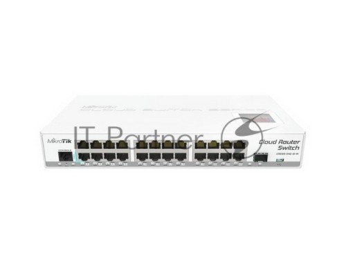 Маршрутизатор MikroTik  CRS125-24G-1S-IN 24x10/100/1000Mbps 1xSFP 1xmicroUSB