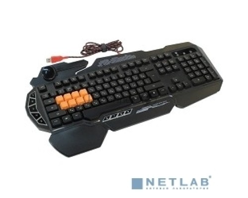 Клавиатура A4Tech Bloody B318 Black USB Multimedia Gamer LED (подставка для запястий)