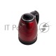 Чайник Centek CT-1068 RED (красный) металл 2л, 2000W, хромированная вставка на крышке