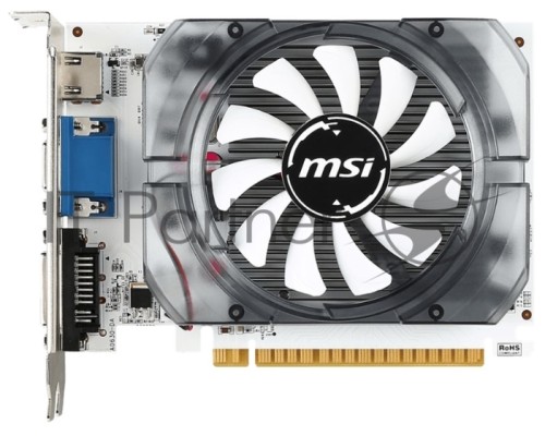 Видеокарта MSI PCI-E N730-4GD3V2 nVidia GeForce GT 730 4096Mb 128bit DDR3 700/1000 DVIx1/HDMIx1/CRTx1/HDCP Ret