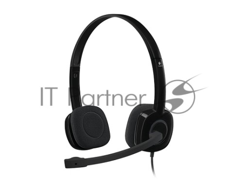 Наушники Logitech Headset H151 Stereo Black