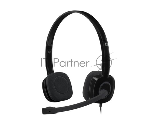 Наушники Logitech Headset H151 Stereo Black