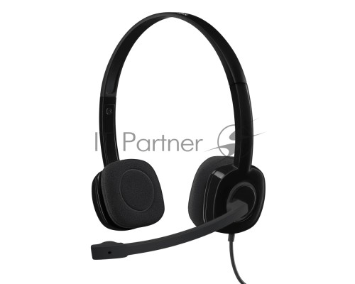Наушники Logitech Headset H151 Stereo Black