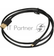 Кабель USB2.0 2A Square Connector USB A (m)/micro USB B (m) 1м Позолоченные контакты
