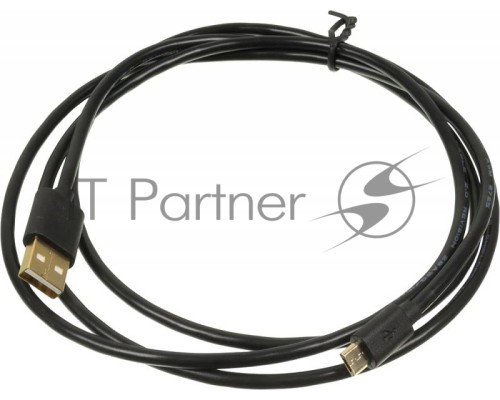 Кабель USB2.0 2A Square Connector USB A (m)/micro USB B (m) 1.5м Позолоченные контакты
