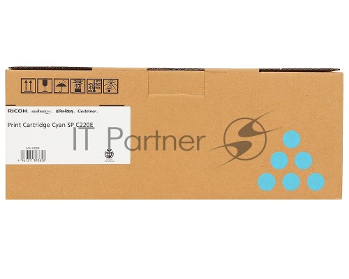 Картридж лазерный Ricoh тип SP C220 голубой для Aficio SP C220S/C221SF/C222SF/ SP C220N/C221N/C222DN 2300 отп.