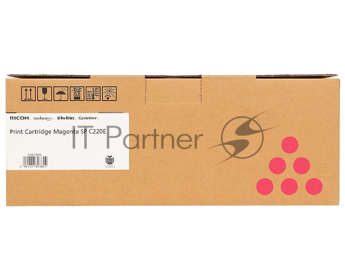 Картридж лазерный Ricoh тип SP C220 малиновый для Aficio SP C220S/C221SF/C222SF/ SP C220N/C221N/C222DN 2300 отп.