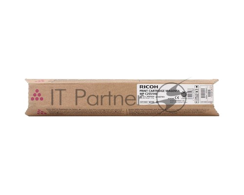 Картридж лазерный Ricoh 841506/842063 тип MPC2551HE малиновый для Aficio MP C2051/C2551, (9500стр.)