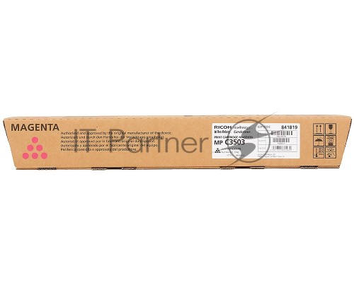 Картридж лазерный Ricoh 841819 тип MP3503, малиновый для Aficio MP C3003/C3503, (18000 стр)