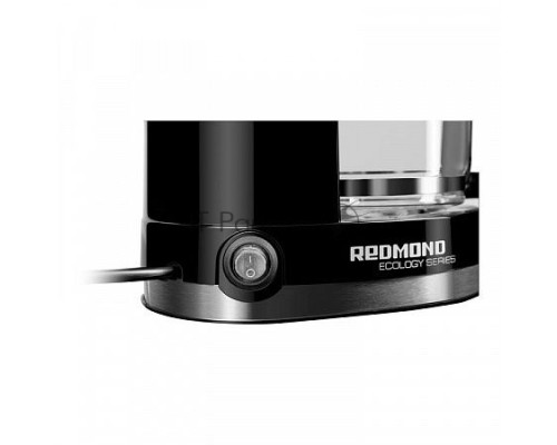 Кофеварка капельная Redmond RCM-M1507 черный/серебристый, исп. кофе - молотый, 0.6 л, 600 Вт