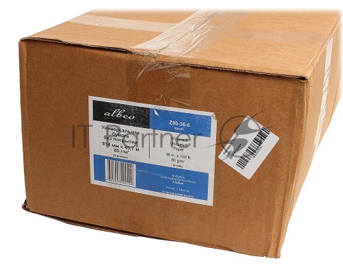 Бумага Albeo InkJet Paper, для плоттеров, универсальная, в рулонах, втулка 50,8 мм, белизна 146%, ширина рулона/длина/плотность